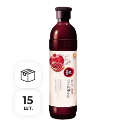 Концентрированная смесь для напитков Hong-Cho Гранат Daesang, 500 мл х 15 шт