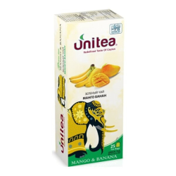 Чай зеленый пакетированный со вкусом манго и банана Unitea, 50 г