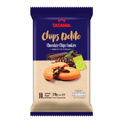 Бисквитное печенье с кусочками шоколада Tatawa, 120 г