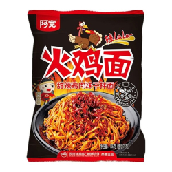 Лапша быстрого приготовления с индейкой по-корейски Akuan, пачка 105 г