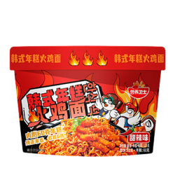 Лапша быстрого приготовления сладко-острая в корейском стиле с ттокпокки Yingyangweishi, чашка 173 г Лапша быстрого приготовления сладко-острая в корейском стиле с ттокпокки Yingyangweishi, чашка 173 г