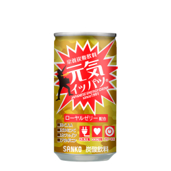 Напиток энергетический с кофеином и маточным молоком Sanko, 185 мл