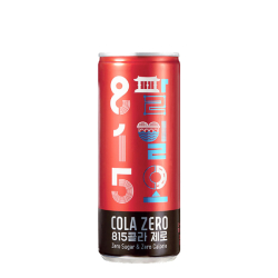 Напиток газированный 815 cola zero Woongjin, 250 мл