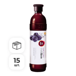 Концентрированная смесь для напитков Hong-Cho Голубика Daesang, 500 мл х 15 шт