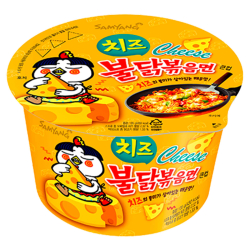 Лапша быстрого приготовления Hot Chicken со вкусом курицы и сыра Samyang, чашка 105 г Лапша быстрого приготовления Hot Chicken со вкусом курицы и сыра Samyang, чашка 105 г