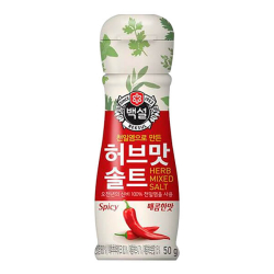 Соль с травами острая CJ Beksul, 50 г