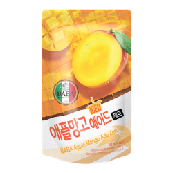 Напиток концентрированный для приготовления коктейля яблоко-манго без сахара Baba, 190 мл