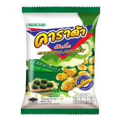 Наггетсы кукурузно-рисовые с водорослями нори Carada Greenland Marketing, 75 г