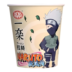 Лапша быстрого приготовления Ичираку рамен со вкусом курицы и грибов Naruto, стакан 61 г