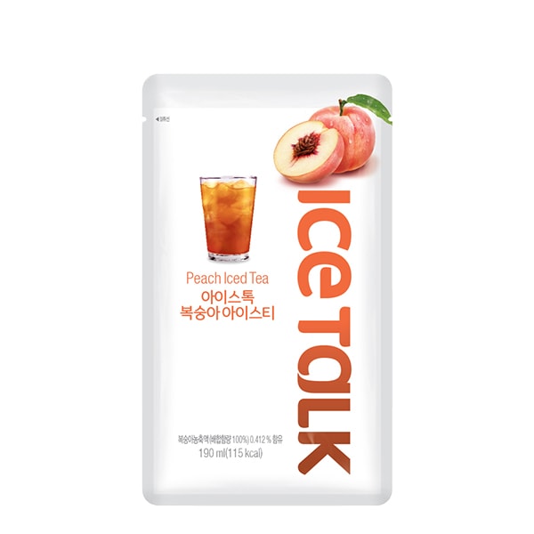 Напиток Ice Talk лимонад со вкусом персикового чая Pro-M, 190 мл 
