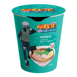 Лапша быстрого приготовления Наруто Рамен со вкусом рагу из телятины, стакан 65 г