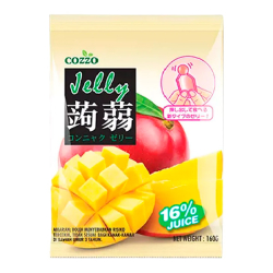 Желе конняку со вкусом манго Cozzo, 160 г