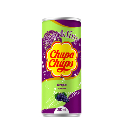 Напиток газированный Chupa Chups со вкусом винограда Sparkling OKF, 250 мл