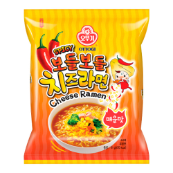 Лапша быстрого приготовления со вкусом острого сыра Ottogi, пачка 111 г