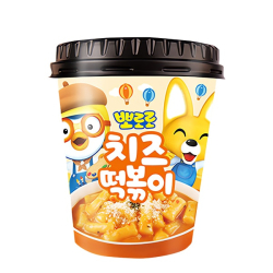 Рисовые клёцки ттокпокки со вкусом сыра Пороро Grunamu, стакан 110 г