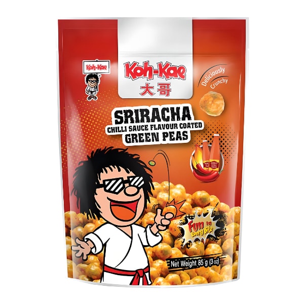 Тайский горошек хрустящий в панировке со вкусом чили Koh-Kae, 85 г