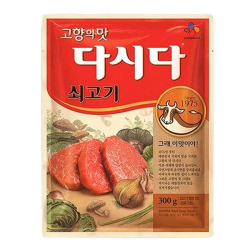 Приправа Дашида со вкусом говядины CJ, 300 г Приправа Дашида со вкусом говядины CJ, 300 г