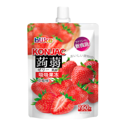 Желе конняку со вкусом клубники Blike, 160 г