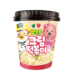 Рисовые клёцки ттокпокки со сливочным вкусом Пороро Grunamu, стакан 115 г Рисовые клёцки ттокпокки со сливочным вкусом Пороро Grunamu, стакан 115 г