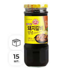 Соус-маринад Кальби для свиных ребрышек Ottogi, 240 г х 15 шт