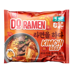 Лапша быстрого приготовления Do Ramen со вкусом говядины и кимчи Do Food, пачка 109 г