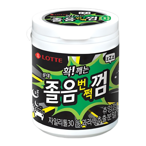 Жевательная резинка Vitality Energy Power Gum Lotte, 87 г