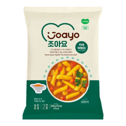 Рисовые клёцки ттокпокки с соусом карри Joayo, пачка 240 г Рисовые клёцки ттокпокки с соусом карри Joayo, пачка 240 г