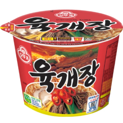 Лапша быстрого приготовления Юккедян Рамён Ottogi, чашка 110 г Лапша быстрого приготовления Юккедян Рамён Ottogi, чашка 110 г