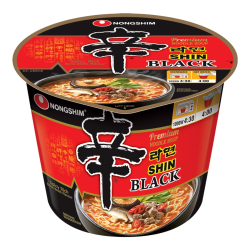Лапша быстрого приготовления Шин Рамен Блэк Премиум Nongshim, чашка 101 г