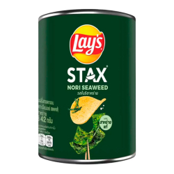 Чипсы Stax со вкусом водорослей нори Lay's, банка 42 г