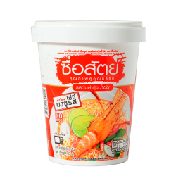 Лапша быстрого приготовления со вкусом Том Ям Sue Sat, стакан 65 г