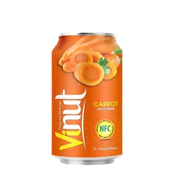 Напиток с соком моркови Vinut, 330 мл