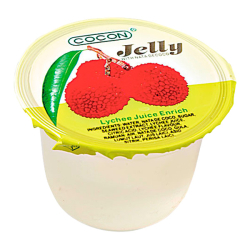 Фруктовое желе Frulaif со вкусом личи Cocon, 118 г