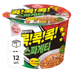 Лапша быстрого приготовления Спагетти Рамён Ottogi, чашка 120 г х 12 шт