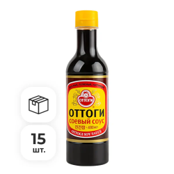 Соус соевый Ottogi, 480 мл х 15 шт