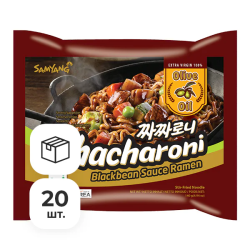 Лапша быстрого приготовления Чачарони Samyang, пачка 140 г х 20 шт