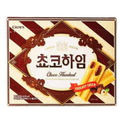 Вафли с шоколадным кремом и фундуком Crown, 47 г