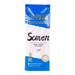 Лапша пшеничная Сомен Jinshahe, пачка 1 кг Лапша пшеничная Сомен Jinshahe, пачка 1 кг