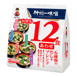 Мисо-суп ассорти вкусов 12 порций Shinsyu-ichi, 193 г