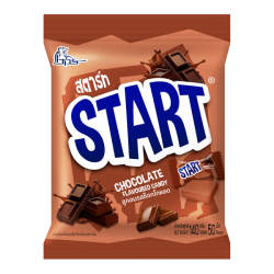 Жевательные конфеты Start с шоколадным вкусом Boonprasert, 140 г