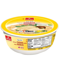 Лапша быстрого приготовления Mi Ga пшеничная со вкусом курицы в азиатском стиле Vifon, чашка 85 г