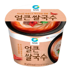 Лапша быстрого приготовления рисовая с пряным вкусом Daesang, чашка 92 г