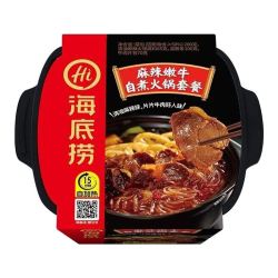 Лапша саморазогревающаяся со вкусом острой говядины Haidilao, чашка 435 г