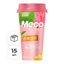 Фруктовый чай со вкусом манго и гуавы Meco, 400 мл х 15 шт