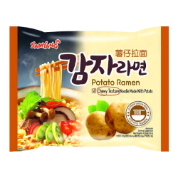 Лапша быстрого приготовления картофельная Samyang, пачка 120 г