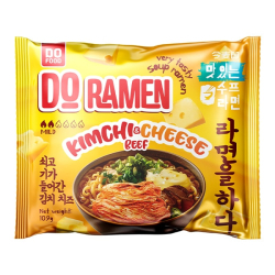 Лапша быстрого приготовления Do Ramen со вкусом говядины и кимчи с сыром Do Food, пачка 109 г
