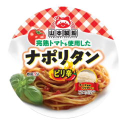 Лапша быстрого приготовления острые спагетти неаполитано с сыром Yamamoto cup, чашка 82 г