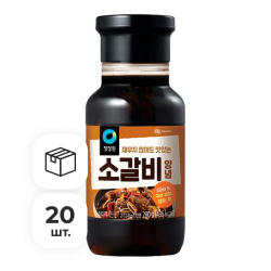 Соус-маринад Кальби для говяжьих ребрышек Daesang, 280 г х 20 шт