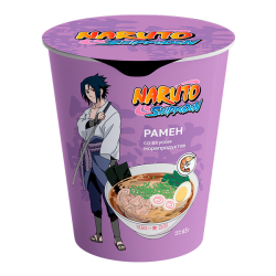 Лапша быстрого приготовления Наруто Рамен со вкусом морепродуктов, стакан 65 г