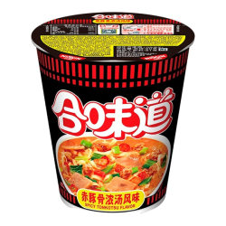 Лапша быстрого приготовления со вкусом острого Тонкацу Nissin, стакан 81 г